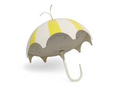 Iron Umbrella MCM Hanging Light Fixture