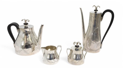 Tommi Parzinger Sterling Coffee & Tea Set - 4 Pc.