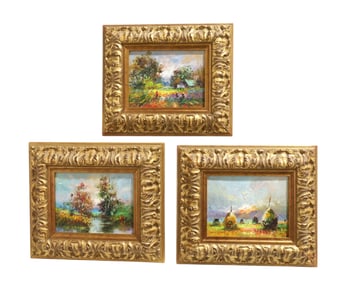 Signed Janusz Olzeleski Oil on Canvas - 3