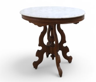 Victorian Marble Top Table
