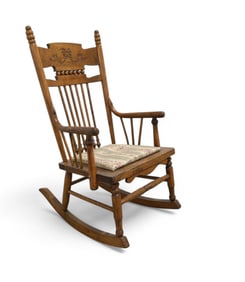 Oak Children's  Rocking Chair