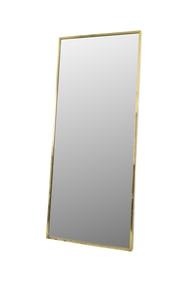 Signed Paul Mccobb Brass Mirror