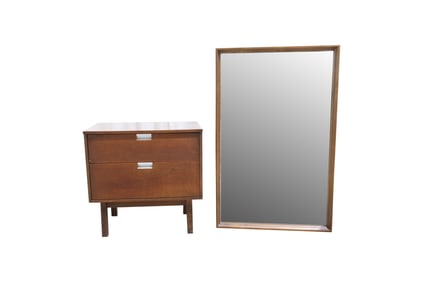 Bassett Night Stand & Mirror