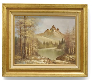 Signed Antonio Oil on Canvas