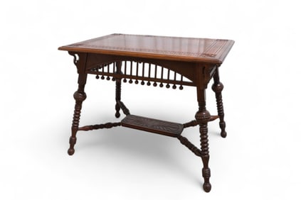 Victorian Stick & Ball Table