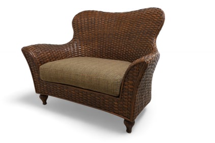 Lane Rattan Love Seat