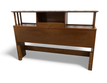 John Stuart Walnut Headboard