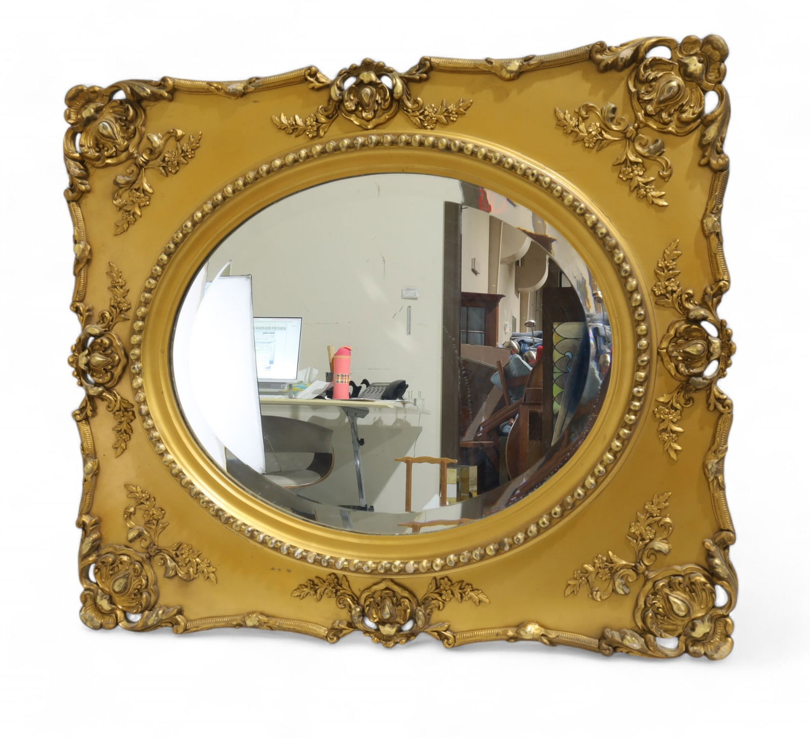Victorian Beveled Mirror (1 of 9)