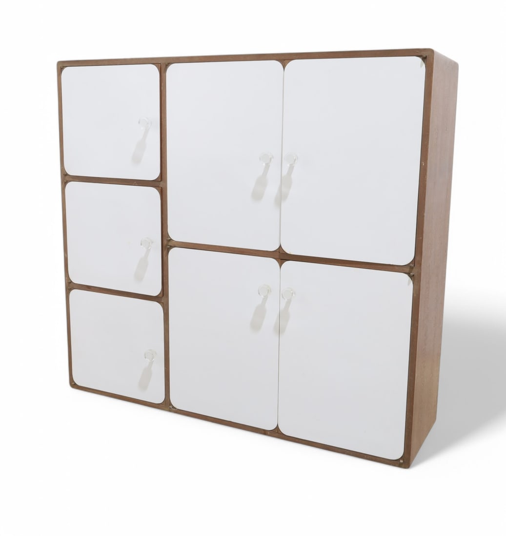 Walnut & Laminate Cabinet (1 of 14)