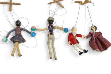 Vintage  Marionettes Puppets - 4