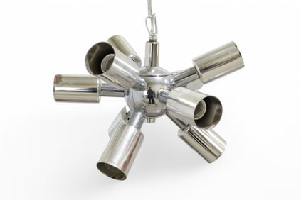 Chrome Sputnik Hanging Fixture