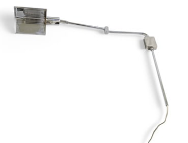 Mid Century Hansen Style Omi Chrome Wall Sconce