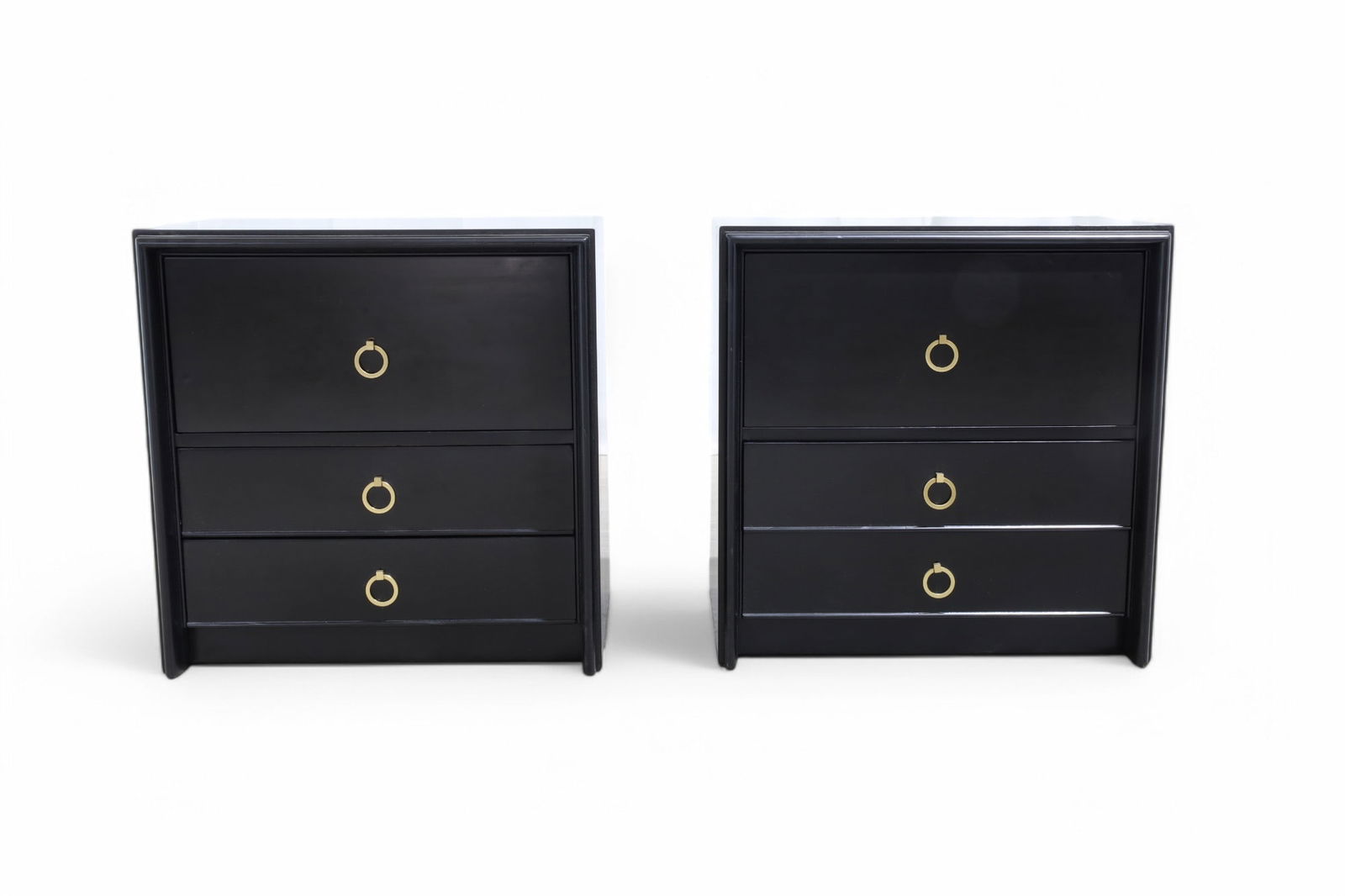 John Stuart 3 Drawer Stands - Pair (1 of 10)