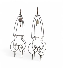 Wire Garden Ornaments - Pair