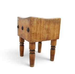 Antique Butcher's Block