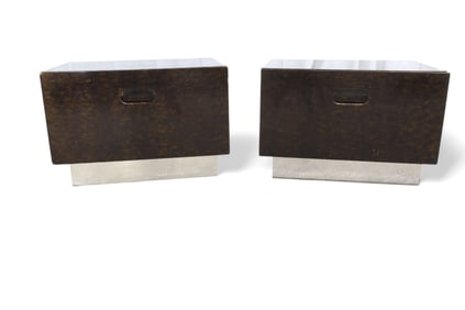 Burl End Stands - Pair