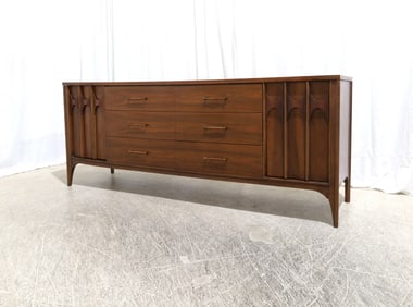 Kent Coffey Perspecta Long Dresser & Mirror