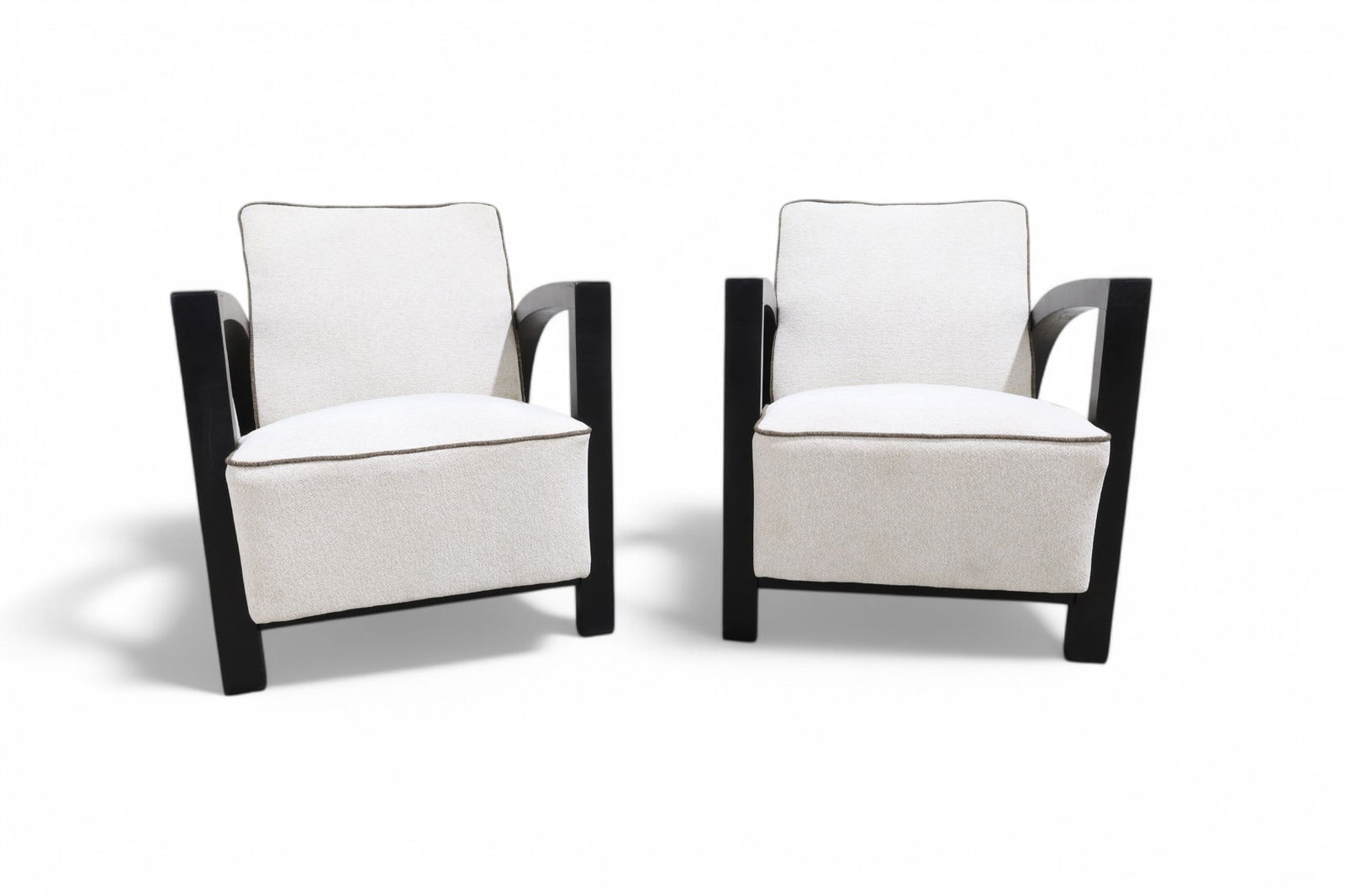 Arched Arm Lounge Chairs - Pair (1 of 12)