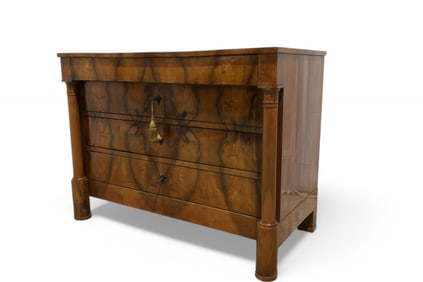 Biedermeier 4 Drawer Chest