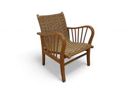 Erich Dieckmann Style Strap Chair