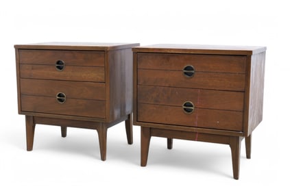 Stanley Mid Century End Stands - Pair
