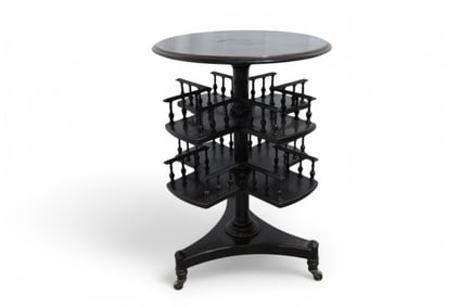 Rotating English Display Table