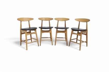 Danish Style Bar Stools - 4