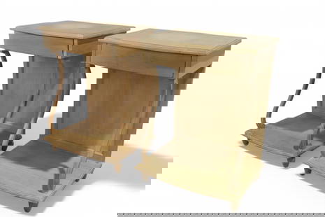 Grosfeld House End Stands - Pair: A pair of Grosfeld House end stands Dimensions:27x20x15.5