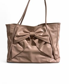 Valentino Garavani Patent Leather Tote Bag
