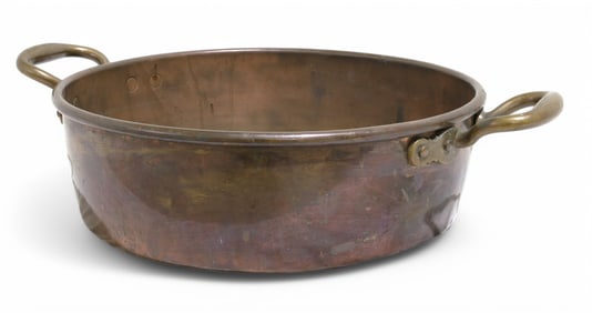 French Copper Jam Pot