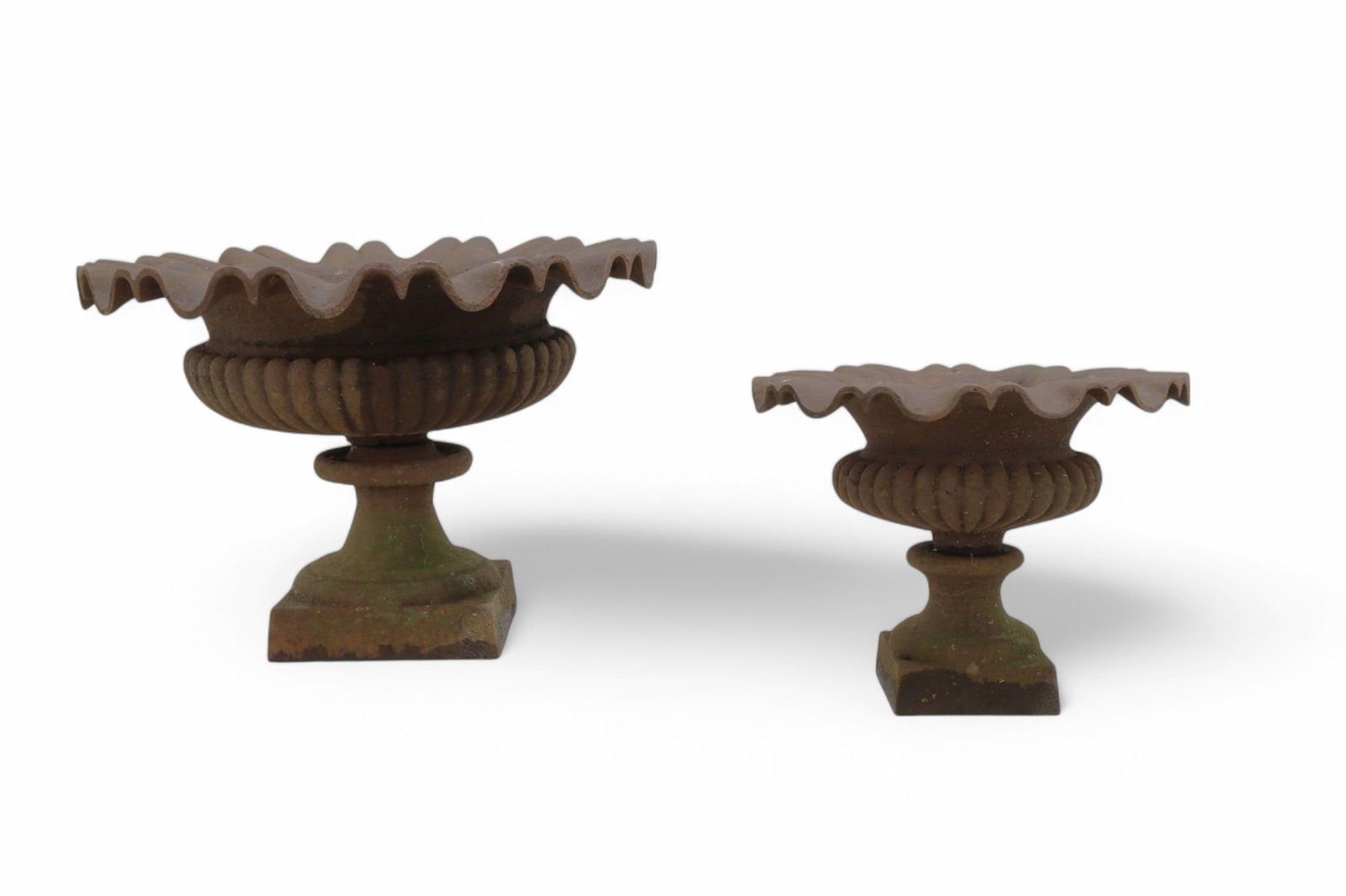 Cast Iron Planters - 2 (1 of 8)