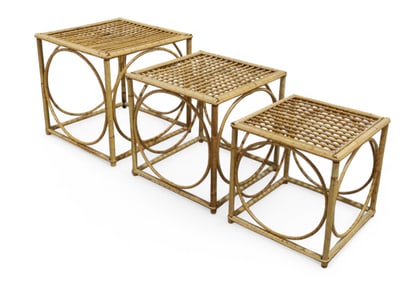 Brighton Pavillion Style Nesting Tables