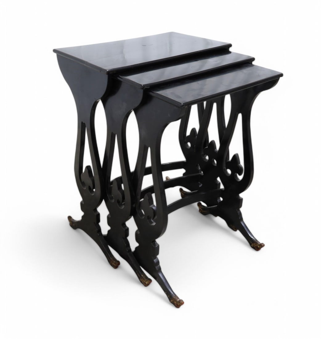 Lacquered Nesting Tables - 3 (1 of 11)