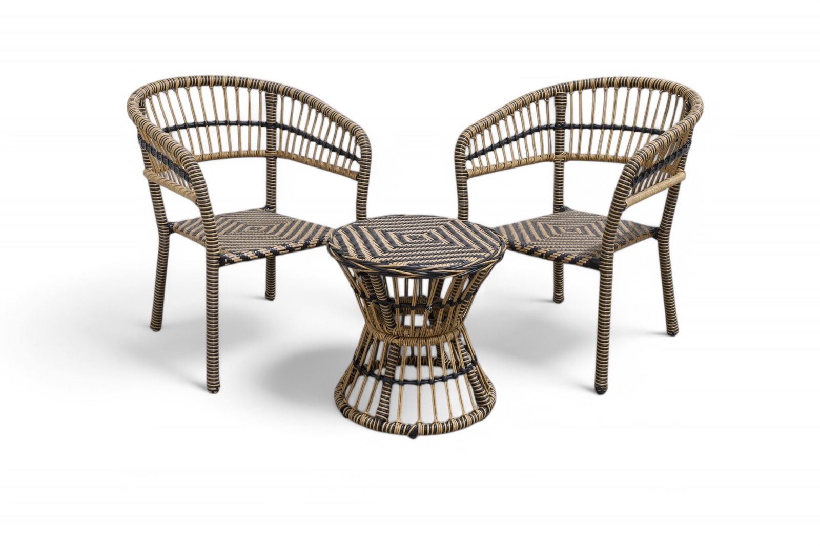 Rattan Style Chairs & Table (1 of 7)