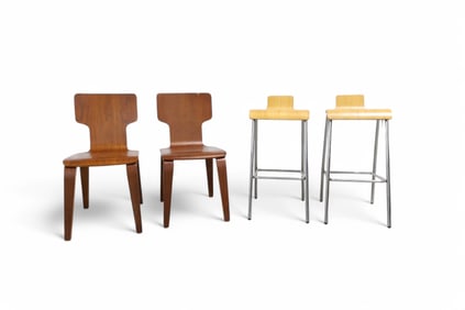 Bentwood Chairs & Stools - 4
