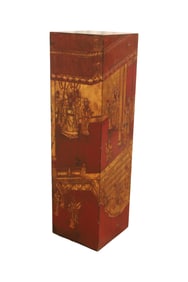 Chinoiserie Decorated Pedestal