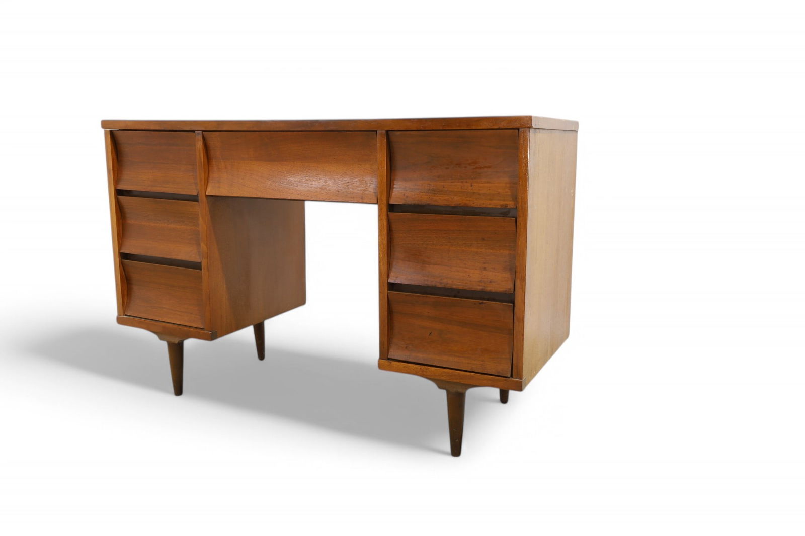 Danish Style  Walnut Desk (1 of 9)
