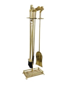 Golf Club Fireplace Tool Set
