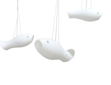 Murano Glass Fish Chandelier - 3 Pcs