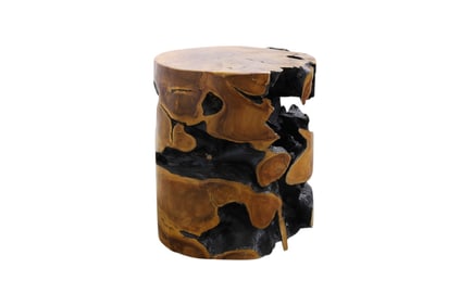 Burl Root Side Table