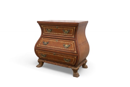 Leather Bombay Chest of Drawers