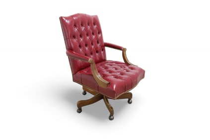 Tufted Leather Executive Chair