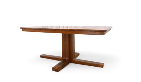 Danish  Mixed Woods Dining Table