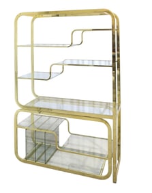 DIA Brass Expandable Etagere