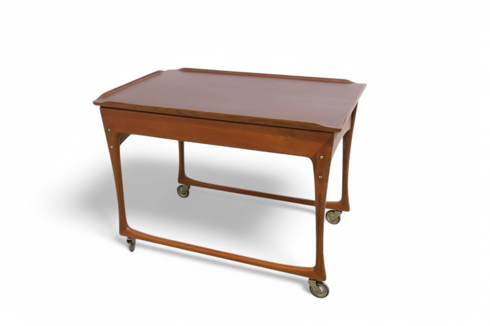 Danish Teak Serving  Cart (1 of 10)