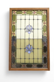 Oak Stained Glass Window