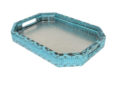 Blue & Silver Cobra Tray