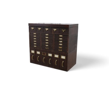 Stacking Metal Card File