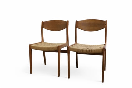 Scandinavian Rope Chairs - Pair
