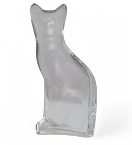 Vicks Lindstrand for Kosta Boda Cat Sculpture